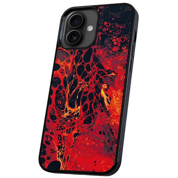 iPhone 16 Plus - Cover/Mobilcover Marmor