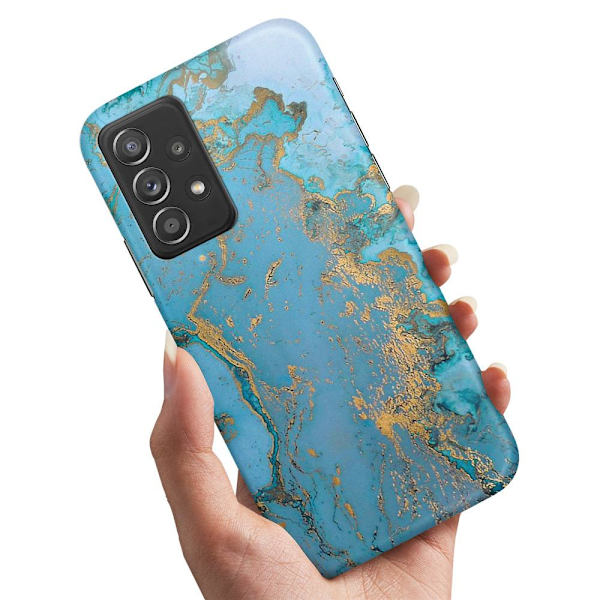 Samsung Galaxy A53 5G - Cover/Mobilcover Marmor Multicolor