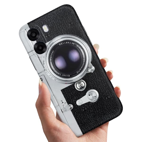 Deksel / Mobildeksel til Oppo A6x 5G - Retro Kamera