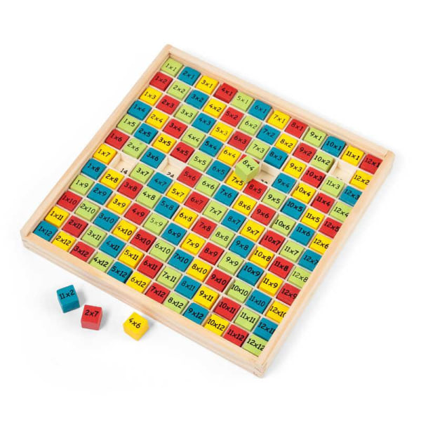 Lær multiplikation / Kognitivt legetøj til børn - Uddannelsesmæssigt Multicolor
