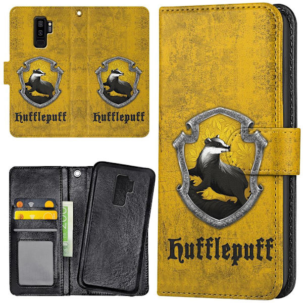 Samsung Galaxy S9 Plus - Lommebok Deksel Harry Potter Hufflepuff Multicolor