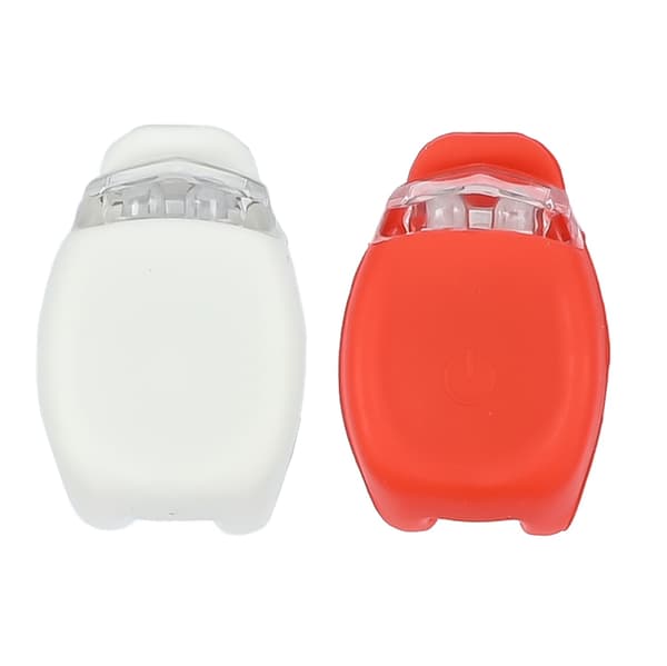 Cykelljus LED 2-pack silikon