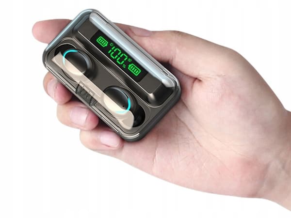 Trådløse Ørepropper med Powerbank - Bluetooth