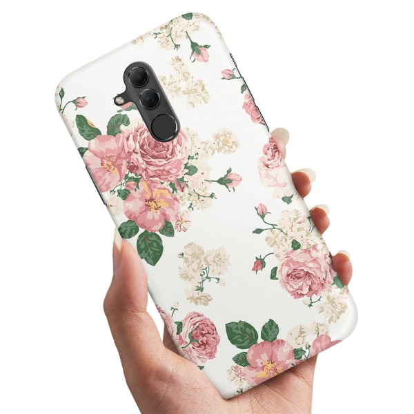 Huawei Mate 20 Lite - Cover/Mobilcover Retro Blomster