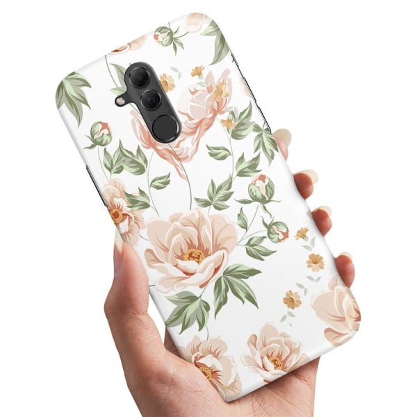 Huawei Mate 20 Lite - Cover/Mobilcover Blomstermønster