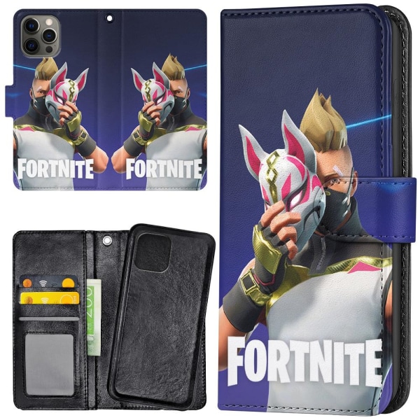 iPhone 13 Pro - Mobilcover/Etui Cover Fortnite Multicolor