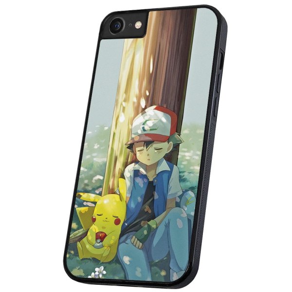 iPhone 6/7/8/SE - Deksel/Mobildeksel Pokemon Multicolor