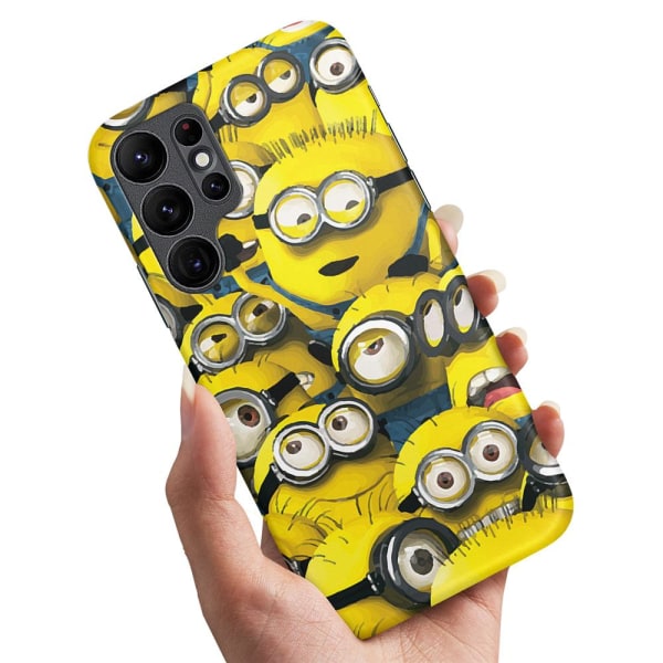 Samsung Galaxy S22 Ultra - Deksel/Mobildeksel Minions Multicolor