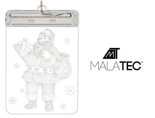 Malet glas LED 3D - Nisse