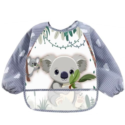 Bib/Hagesmæk med Ærmer – Baby