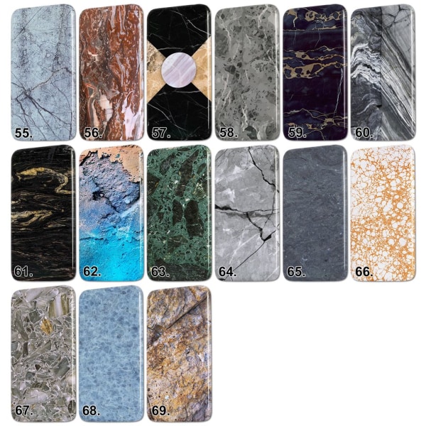 Huawei P20 Pro - Cover/Mobilcover Marmor MultiColor 3