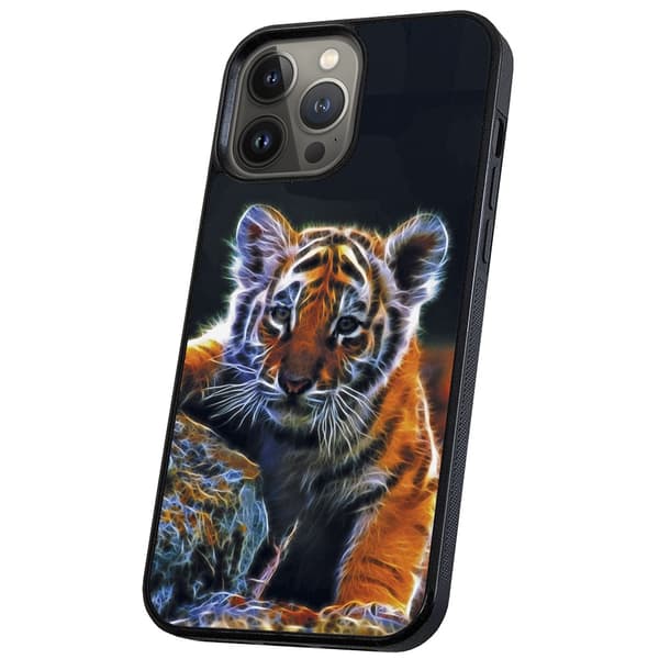 iPhone 16 Pro - Skal/Mobilskal Tigerunge