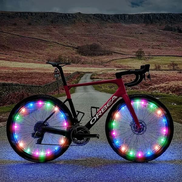 LED Ekerbelysning med 20 LED för Cykel – 2,2 m 1-Pack