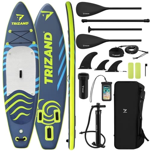 SUP-bräda med Accessoarer / Uppblåsbar Paddelbräda - 320 cm