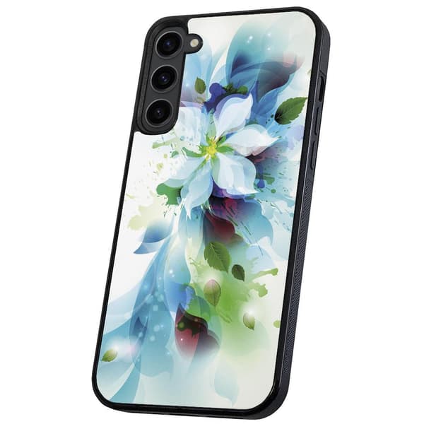 Samsung Galaxy S23 Plus - Skal/Mobilskal Blomma
