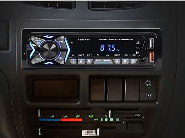 Bluetooth Bilradio 1 DIN - USB AUX SD
