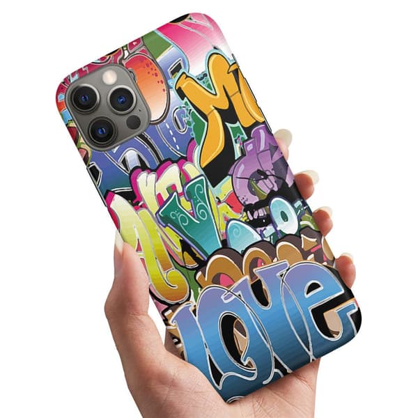 Deksel / Mobildeksel til iPhone 14 Pro - Graffiti