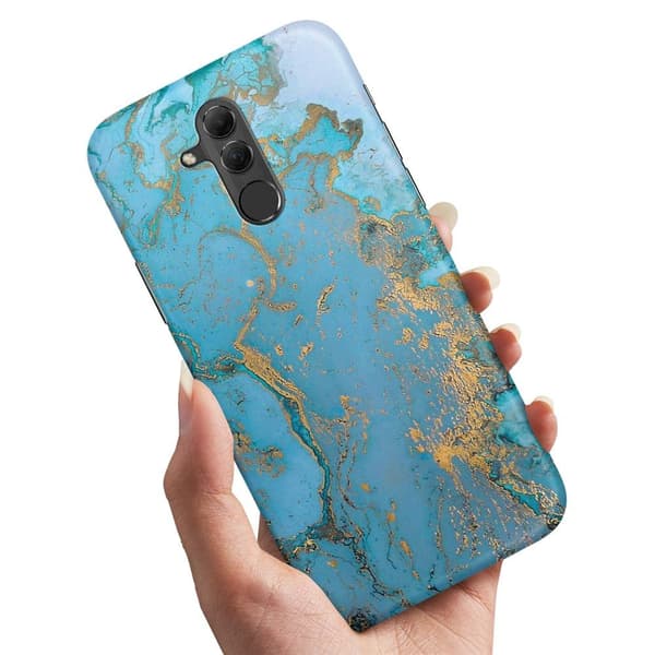Deksel / Mobildeksel til Huawei Mate 20 Lite - Marmor Multicolor