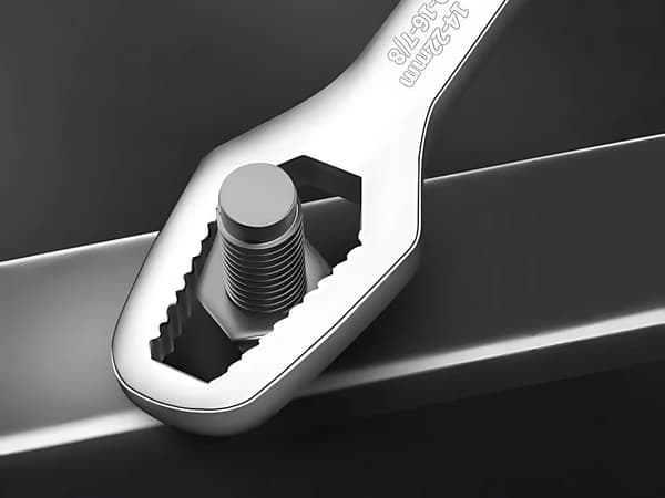 Multinyckel 8-22 mm - Universell hylsnyckel för bultar