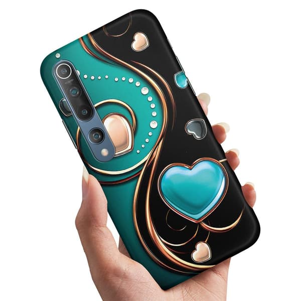 Deksel / Mobildeksel til Xiaomi Mi 10 / 10 Pro - Hjerter