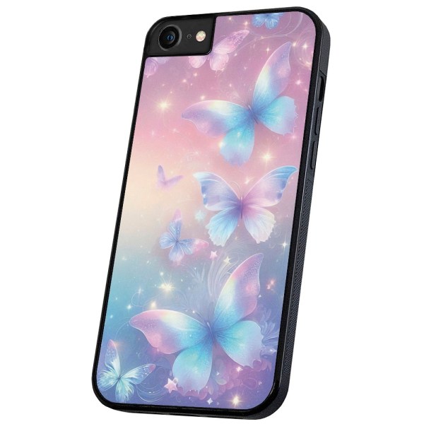 iPhone 6/7/8 Plus - Deksel/Mobildeksel Butterflies