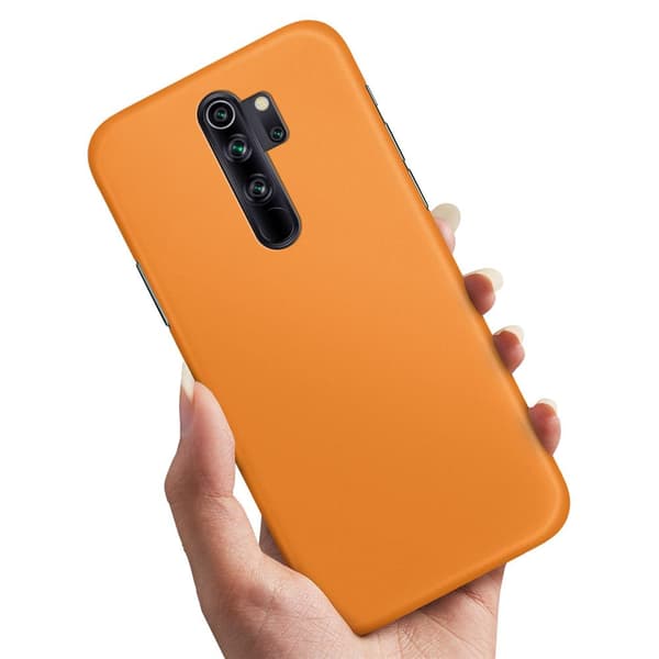 Deksel / Mobildeksel til Xiaomi Redmi Note 8 Pro - Oransje Orange