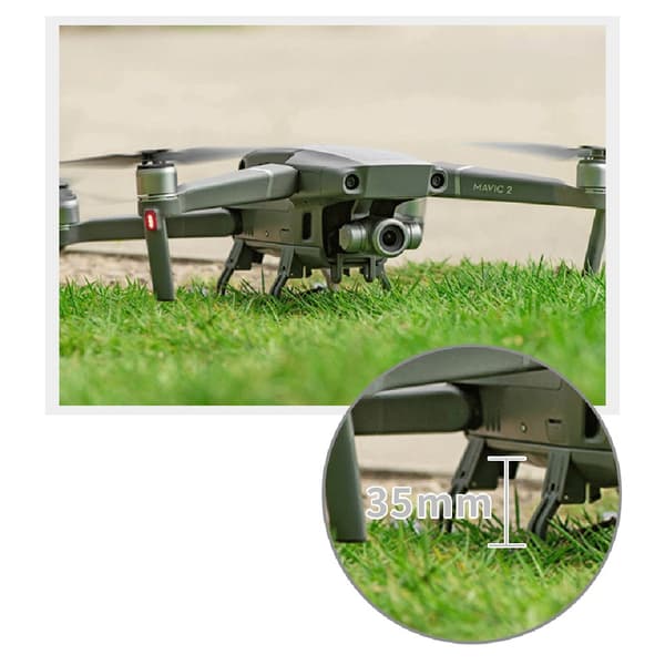 Landningsställ för DJI Mavic 2 - Förlängningsben grå