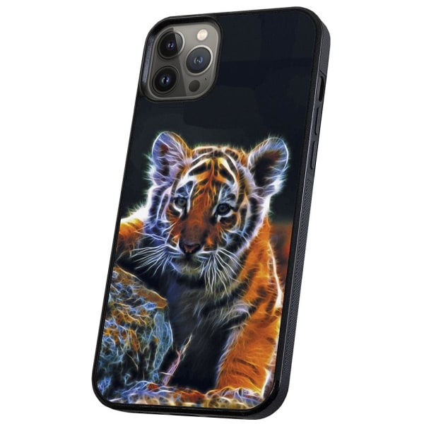 iPhone 11 Pro - Cover/Mobilcover Tigerunge Multicolor
