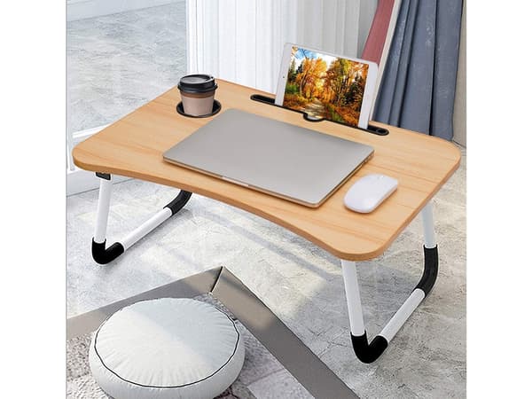 Laptopställ - Laptopbord Beige
