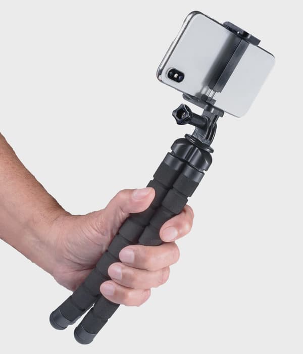 Vivanco Tripod stativ för Smartphone/GoPro/Actioncam 55-80mm