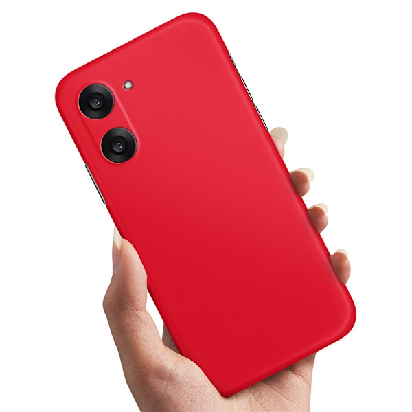 Deksel / Mobildeksel til OnePlus Nord CE5 - Rød