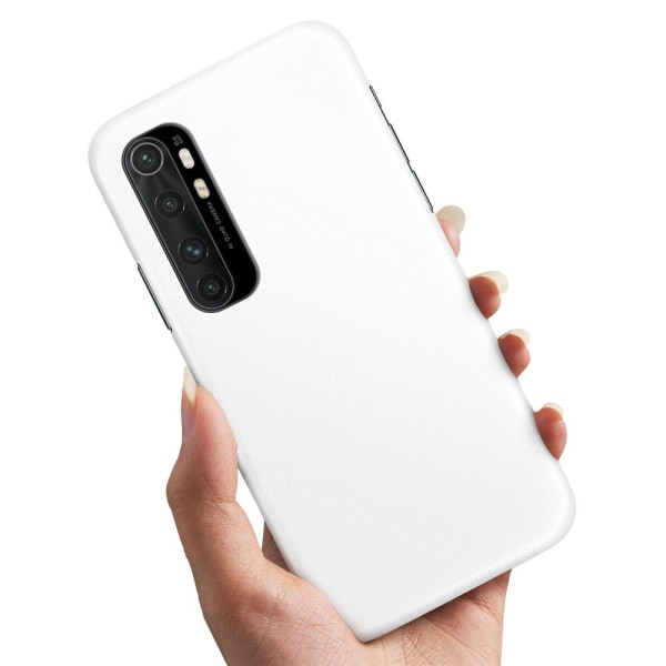 Xiaomi Mi Note 10 Lite - Cover/Mobilcover Hvid White