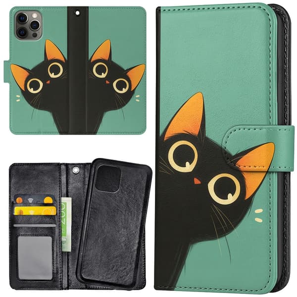 iPhone 14 Pro - Lompakkokotelo/Kuoret Cat