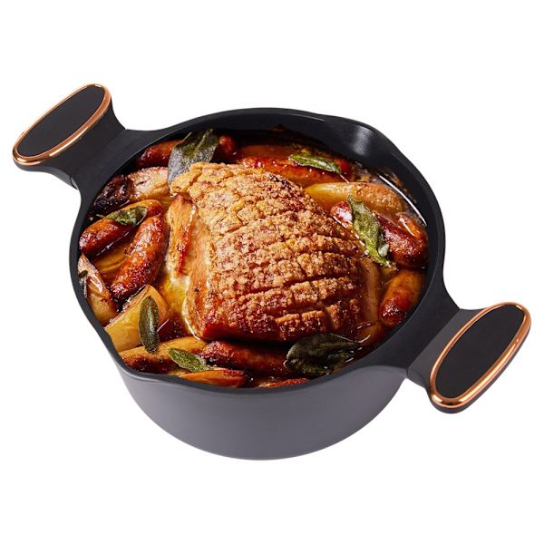 5L Kastrull med lock – Non stick beläggning – Induktionshäll