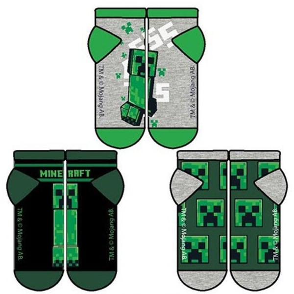 Minecraft Barnstrumpor / Strumpor för Barn - 3-Pack 27/30