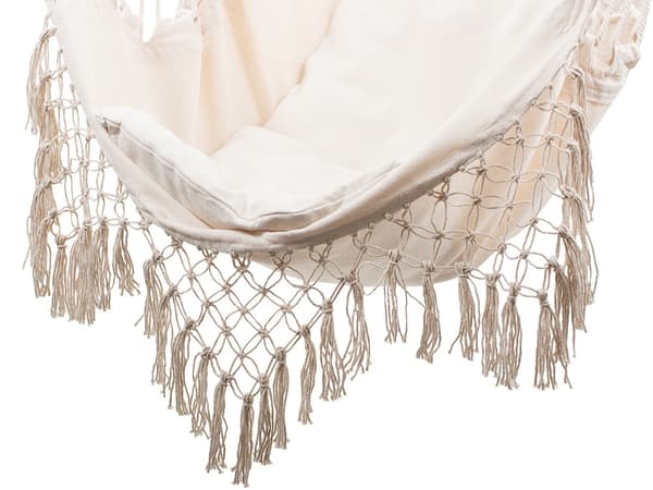 Hängmatta stol - Boho hammock med kuddar
