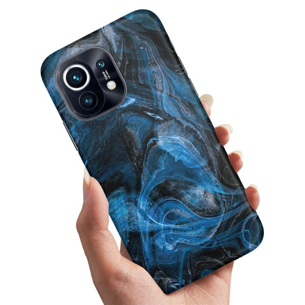 Xiaomi 11 Lite 5G NE - Kuoret/Suojakuori Marmori Multicolor