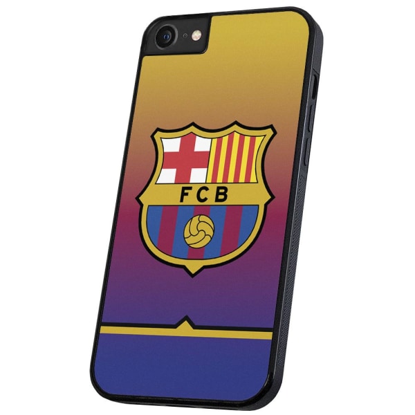 iPhone 6/7/8/SE - Deksel/Mobildeksel FC Barcelona Multicolor