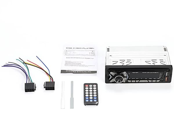 Bluetooth-autosoitin 1 DIN - USB AUX SD