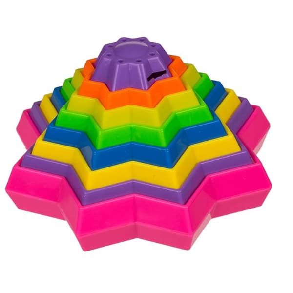 Tornado Illusion Leksak med LED-lampa multifärg