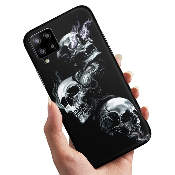 Deksel / Mobildeksel til Samsung Galaxy A42 5G - Skulls