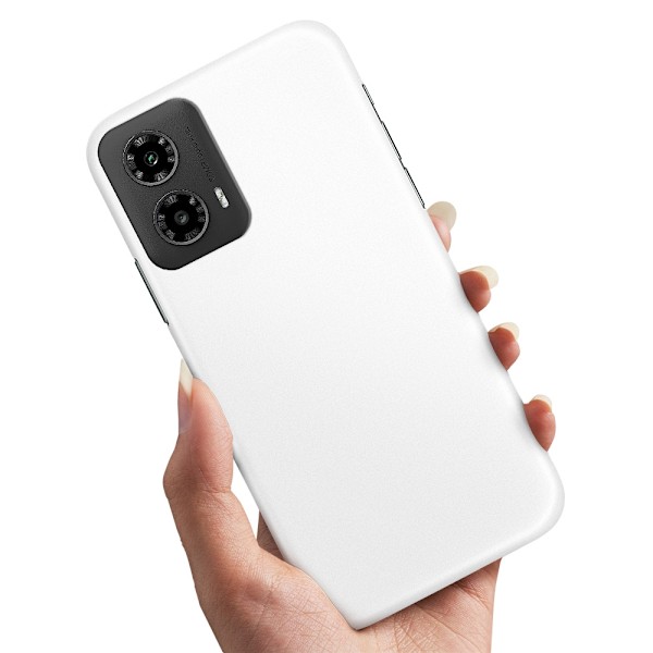 Motorola Moto G55 5G - Skal/Mobilskal Vit