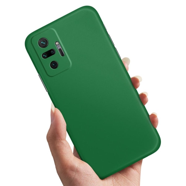 Xiaomi Redmi Note 10 Pro - Cover/Mobilcover Grøn