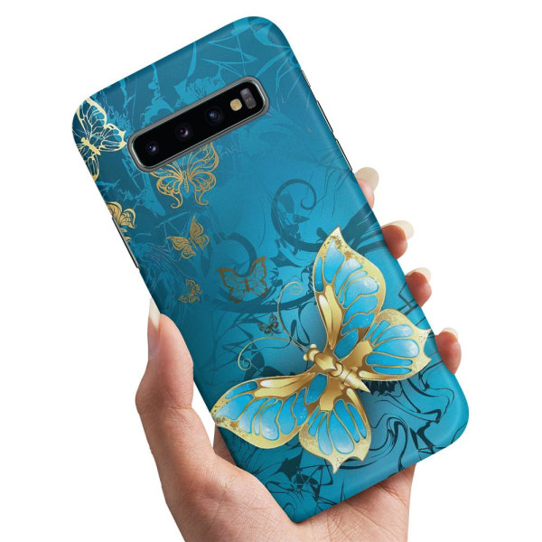 Samsung Galaxy S10e - Skal/Mobilskal Fjärilar