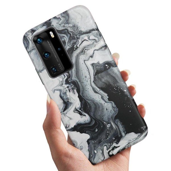 Huawei P40 - Cover/Mobilcover Malet Kunst