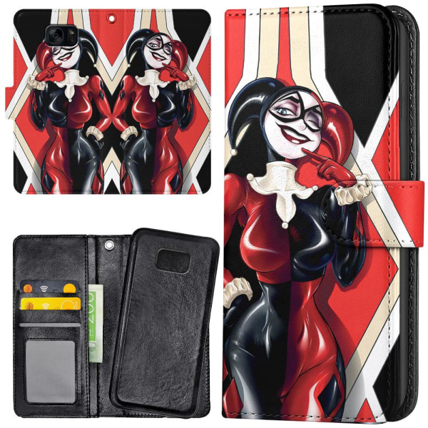 Samsung Galaxy S7 - Lommebok Deksel Harley Quinn