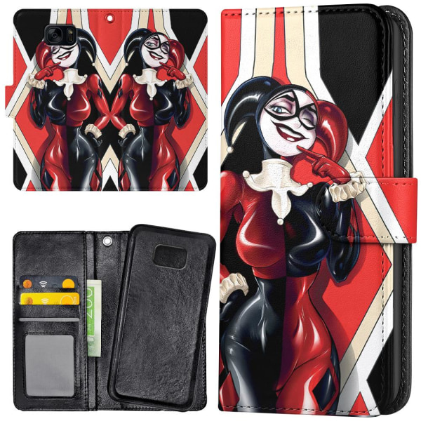 Samsung Galaxy S7 - Mobilcover/Etui Cover Harley Quinn