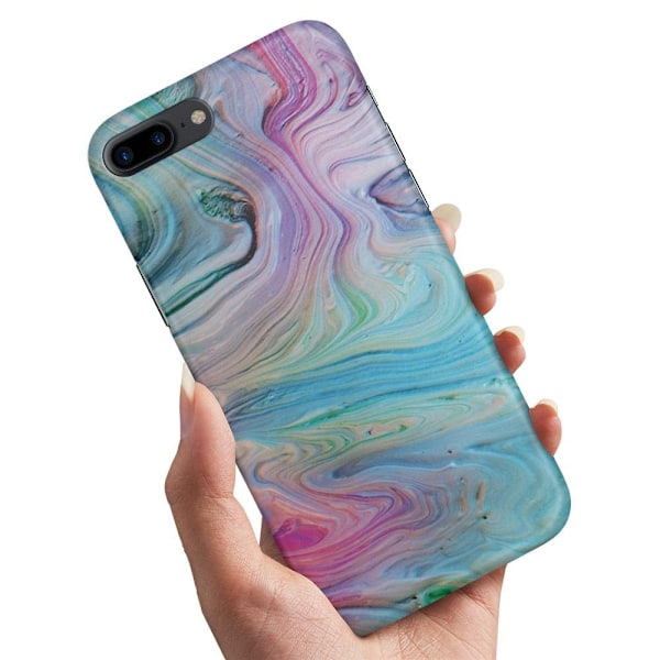Deksel / Mobildeksel til iPhone 7 / 8 Plus - Maling Mønster