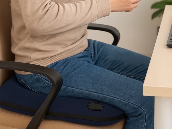 Sittdyna värme massage vibration stol