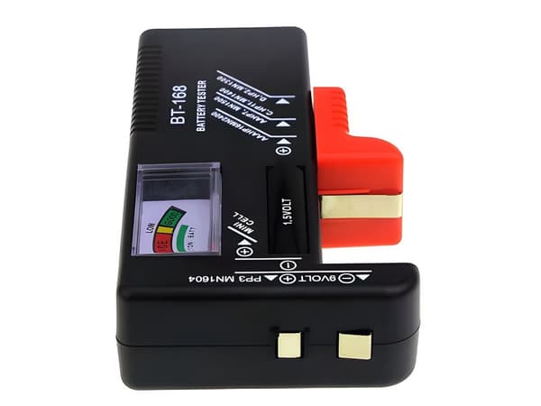Batteritestare analog för AA AAA 9V C D